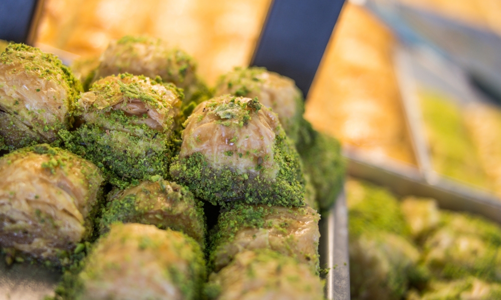 turska baklava sa pistaćima